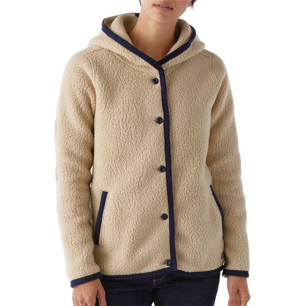 Patagonia Shearling Hooded Fleece Cardigan